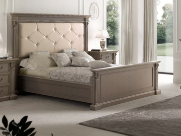 TIMELESS 2670-GL/GLS - Wooden double bed with tufted headboard by SCAPPINI & C - view 3